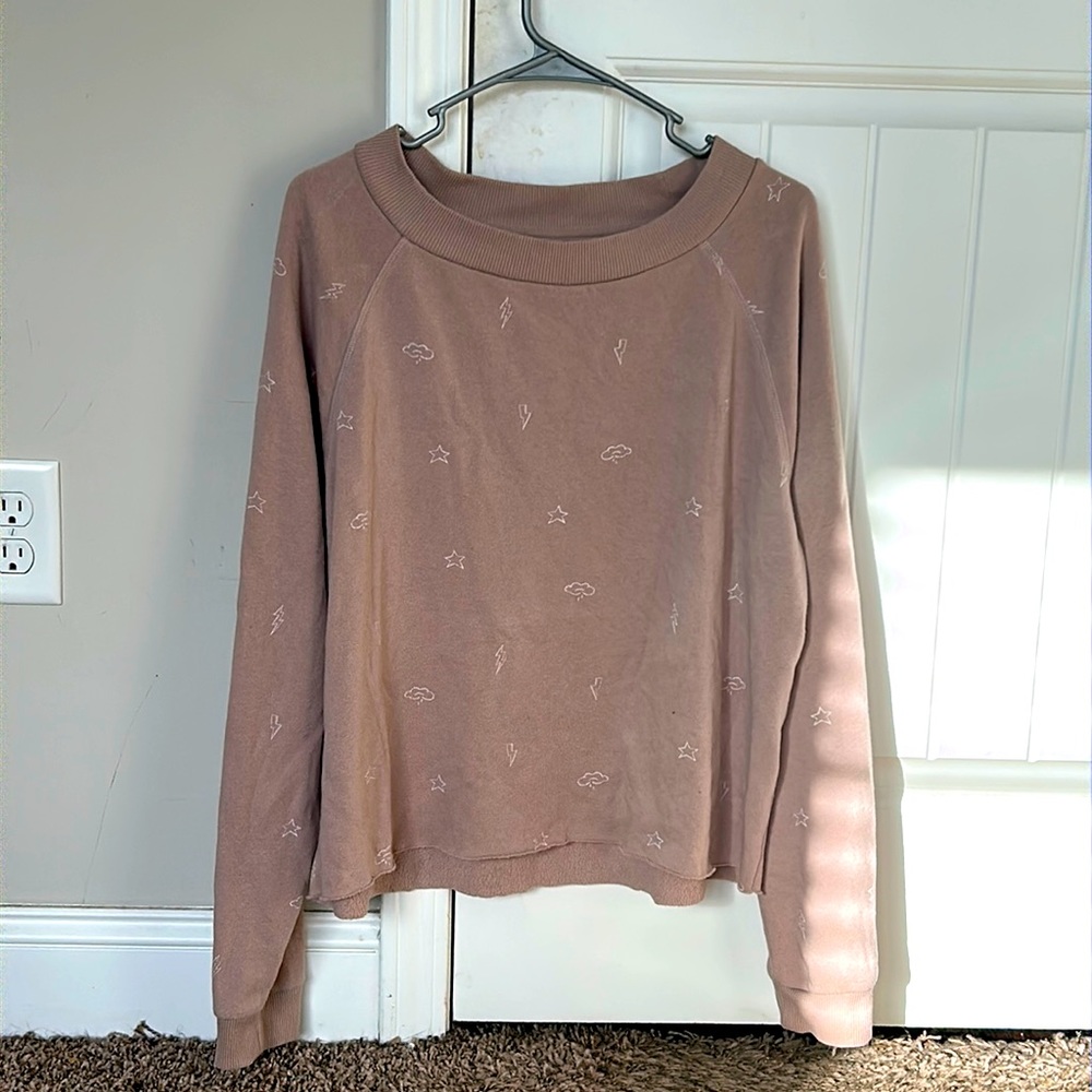 Cloud, Stars, Lighting Sweater